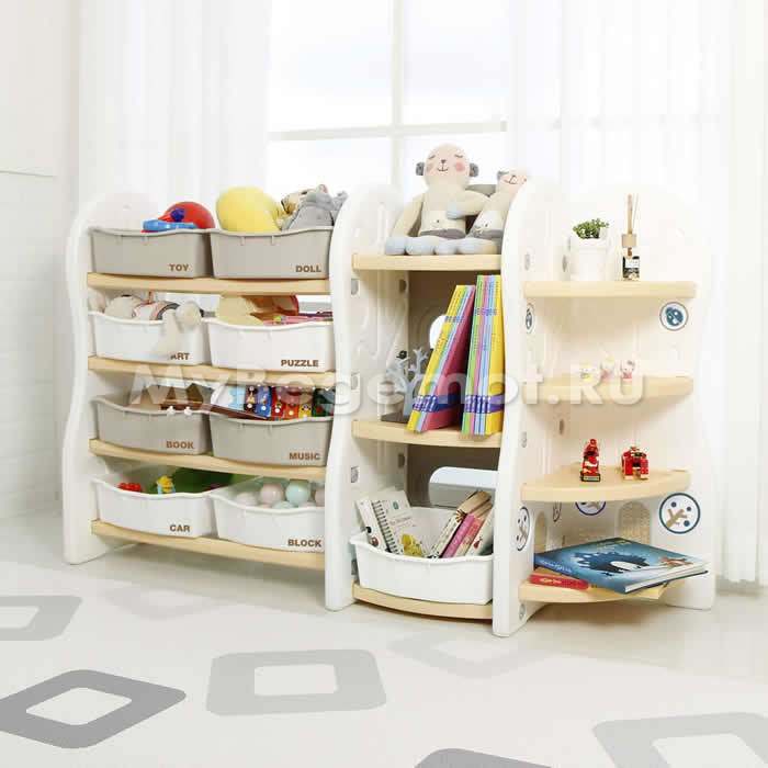 Детский стеллаж для игрушек iFam Design Toy-6