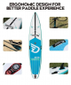 SUP-доска DAMA BOIERTO DF770, 2-х слойный, 381x76x15 см