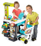 Игровой супермаркет с тележкой Smoby Supermarket Blue, свет, звук.