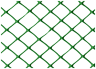 Заборная пластиковая решётка ECO 40*40 мм, 1.5*20 м
